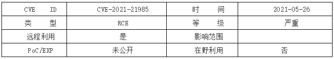 VMware vCenter Server遠程代碼執(zhí)行漏洞2